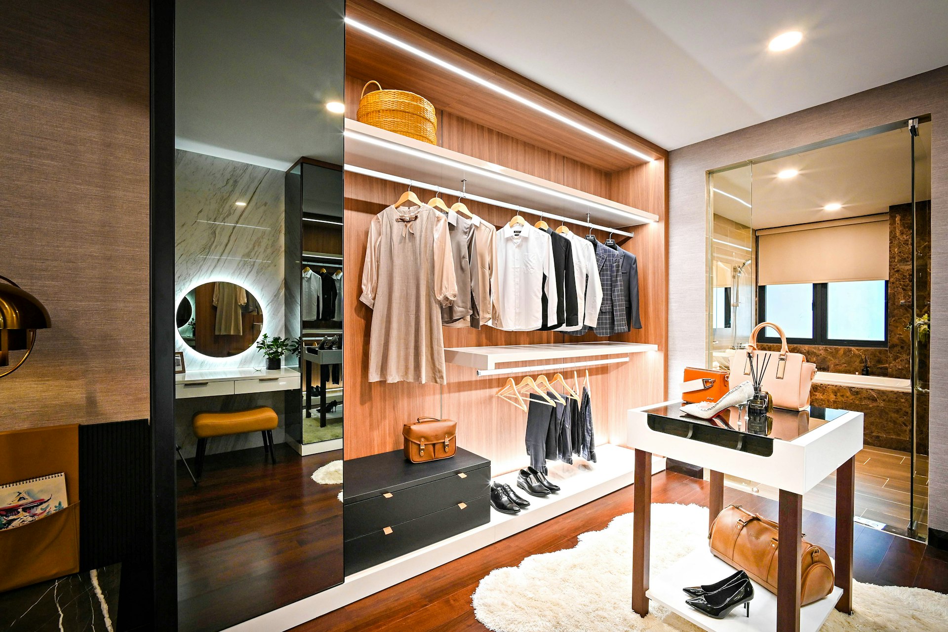 Maßgefertigter Einbauschrank und Ankleide