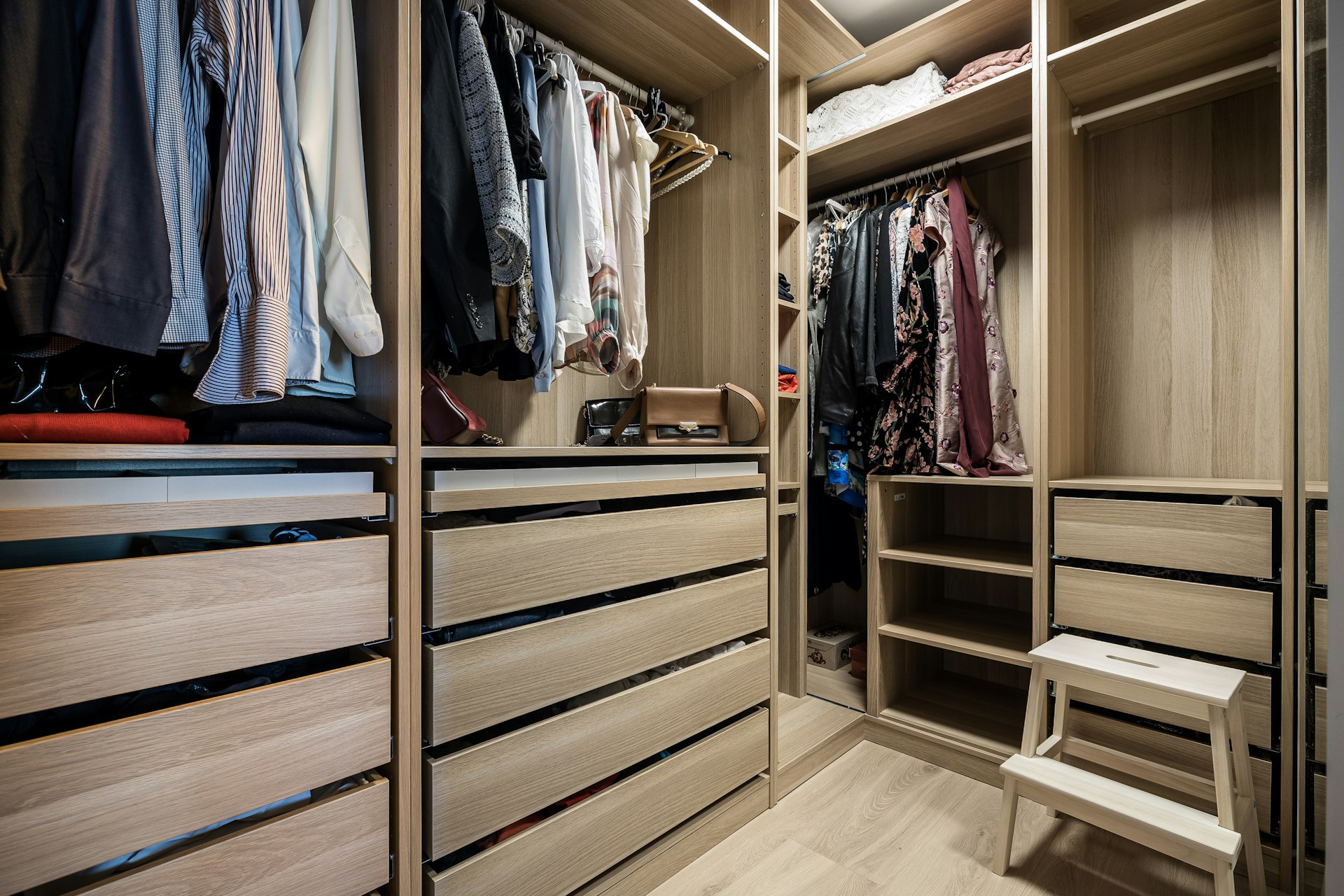 Maßgefertigter Einbauschrank und Ankleide