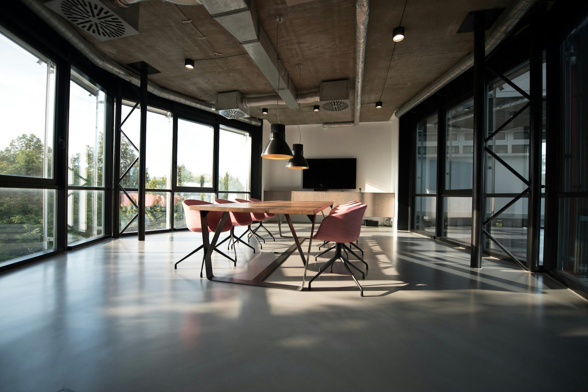 Intérieur de bureau moderne