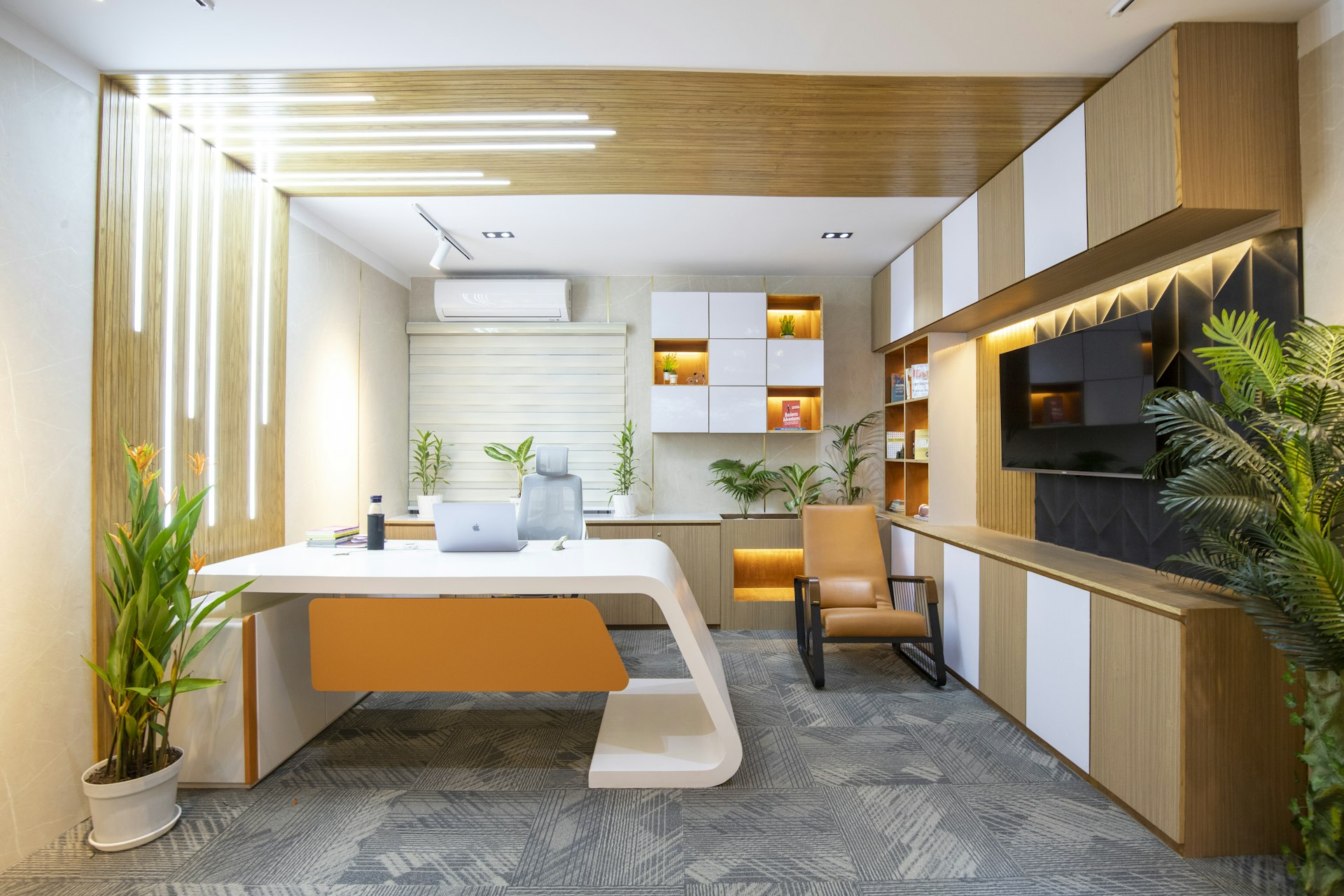 Espace de réunion et de travail au bureau